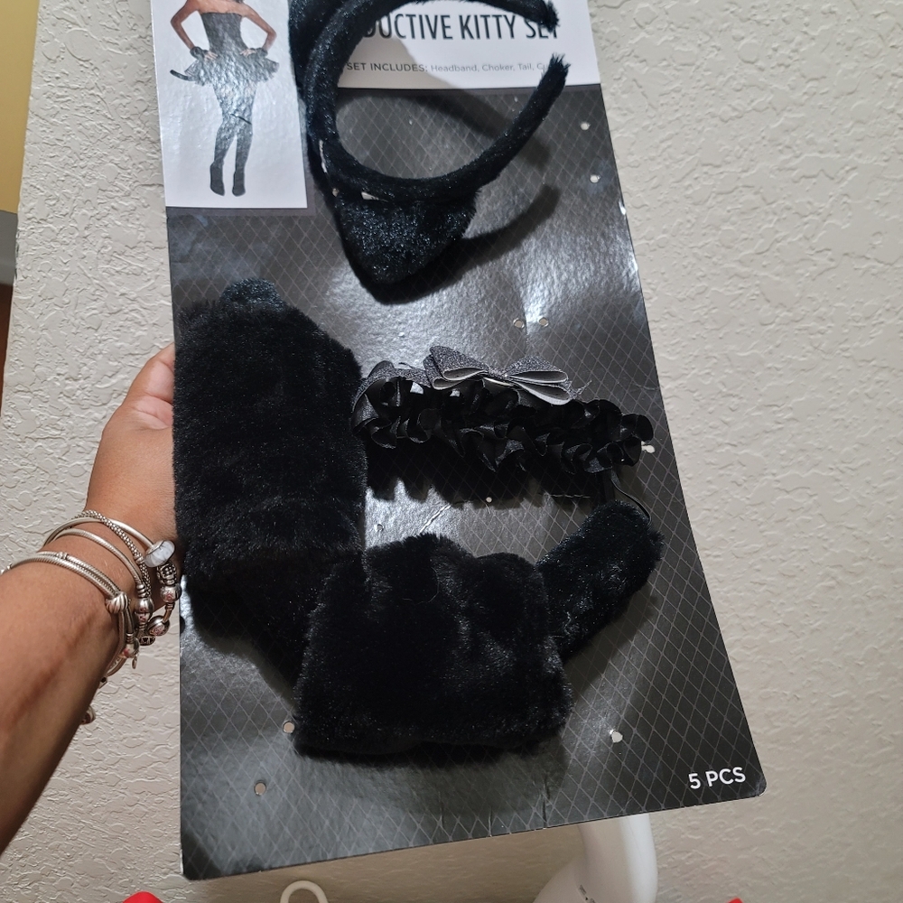 Seductive Kitty Halloween Costume Set - image 2